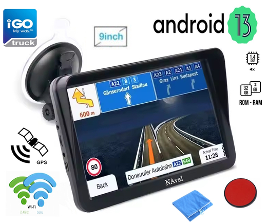 ANDROID GPS navigace TRUCK, BUS, varianty