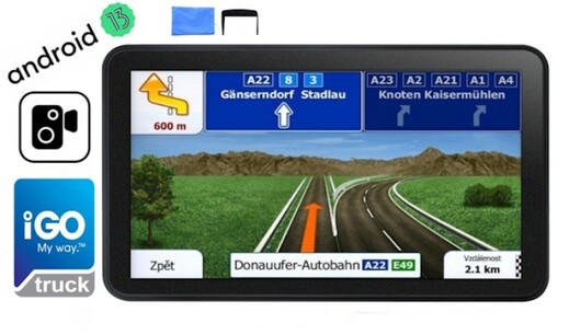 ANDROID GPS navigace TRUCK, BUS, varianty
